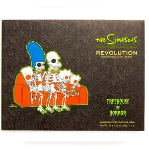 *Brand New* Makeup Revolution The Simpsons Treehouse of Horror Eyeshadow Palette